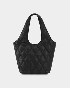 Стеганая сумка из дутого нейлона