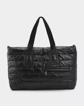 Стеганая сумка из дутого нейлона