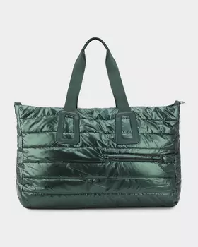 Стеганая сумка из дутого нейлона