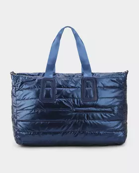 Стеганая сумка из дутого нейлона