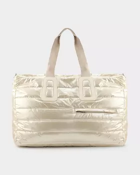 Стеганая сумка из дутого нейлона