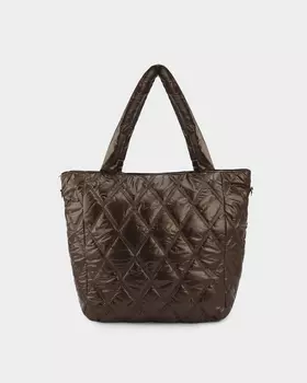 Стеганая сумка-шопер