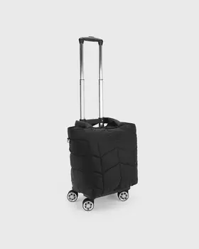 Стеганая сумка-тележка с телескопической ручкой