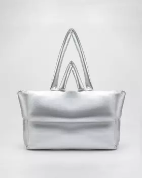 Стеганая сумка-уикенд из нейлона