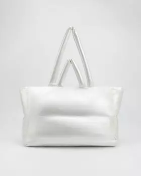 Стеганая сумка-уикенд из нейлона