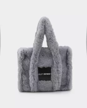 Сумка плюшевой фактуры