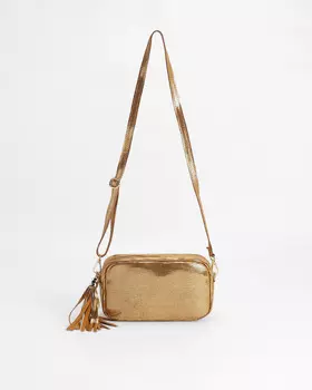 Сумка, р. единыйразмер, цвет Золотой