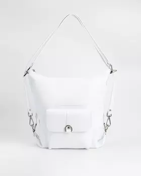 Сумка - рюкзак, р. единыйразмер, цвет Белый