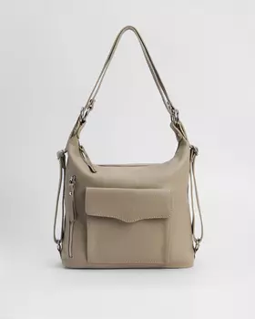 Сумка-рюкзак, р. единыйразмер, цвет Бежевый