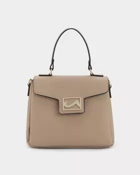 Сумка с застежкой на магнитную кнопку