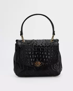 Сумка-сэтчел из натуральной кожи