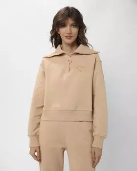 свитшот, р. 42, цвет Бежевый