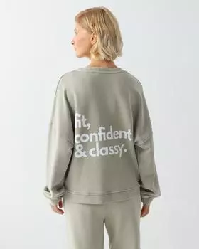 Свитшот, р. 46, цвет Бежевый