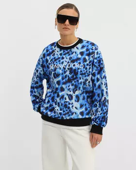 Свитшот, р. 50, цвет Мультиколор