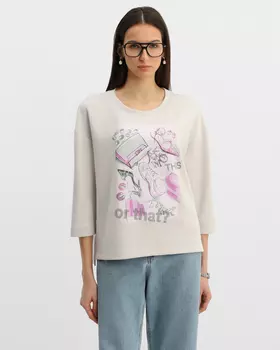 свитшот, р. 50, цвет Светло-серый