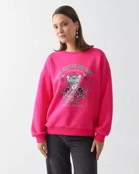 Свитшот, р. 54, цвет Фуксия