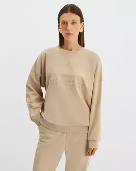 Свитшот, р. M, цвет Бежевый