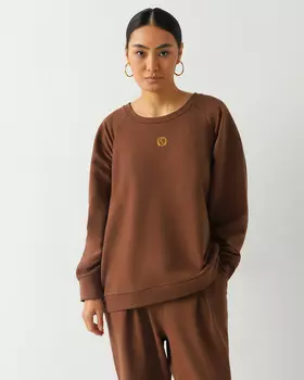 Свитшот, р. XL, цвет Шоколад