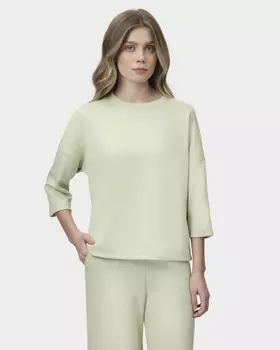 Свитшот с укороченными рукавами