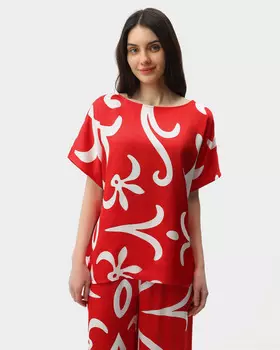 Свободная блузка из мягкой вискозы