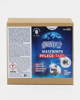 Таблетки для ухода за стиральными машинами, 40 шт.