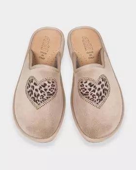 Тапочки из хлопкового велюра с технологией Deo-Push