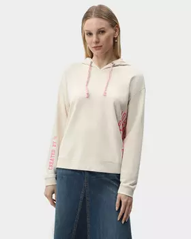 Толстовка из хлопка и модала