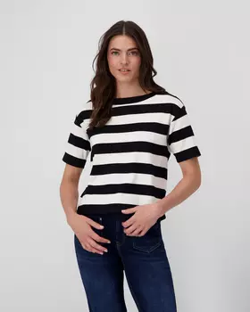 Толстовка, р. 42, цвет Черный/белый