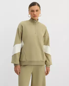 Толстовка, р. 46, цвет Олива