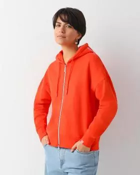 Толстовка, р. 56, цвет Оранжевое желе