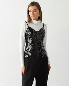 Топ, р. 54, цвет Черный