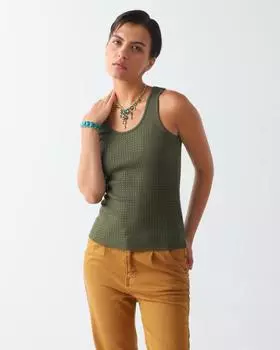 Топ, р. 54, цвет Хаки