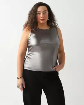 Топ, р. L, цвет Черная платина