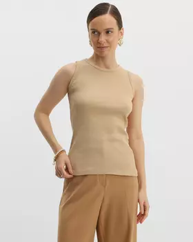 Топ, р. XXL, цвет Бежевый