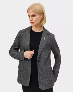 Трикотажный жакет в английском стиле