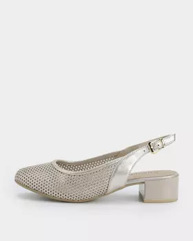 Туфли слингбэки увеличенной полноты