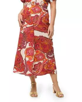 юбка, р. 48, цвет Пейсли узор