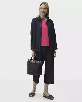 Укороченные джинсы