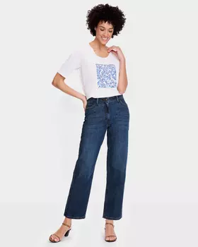 Укороченные джинсы Mona Straight