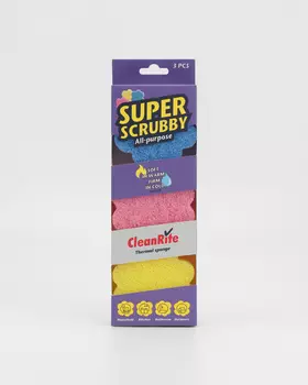 Универсальная губка для поверхностей, 3 шт.