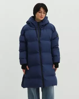 Утепленная куртка с регулируемым капюшоном и застежкой на молнию