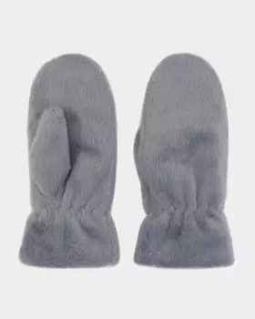 Утепленные варежки с вискозой в составе
