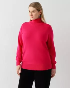 Водолазка, р. 42, цвет Малиновый