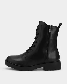 Высокие ботинки из лакированной кожи со стелькой Thermo