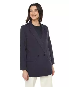 жакет, р. 44, цвет Темно-синий