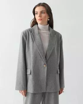 Жакет, р. 46, цвет Серый