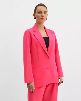 Жакет, р. 58, цвет Фуксия