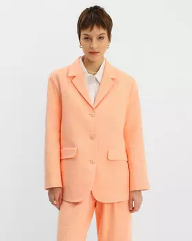 Жакет, р. 58, цвет Персиковый