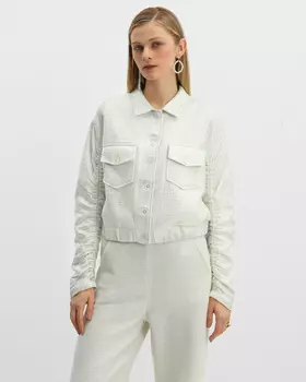 Жакет, р. M, цвет Жемчужный