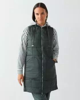 Жилет, р. 44, цвет Серый меланж